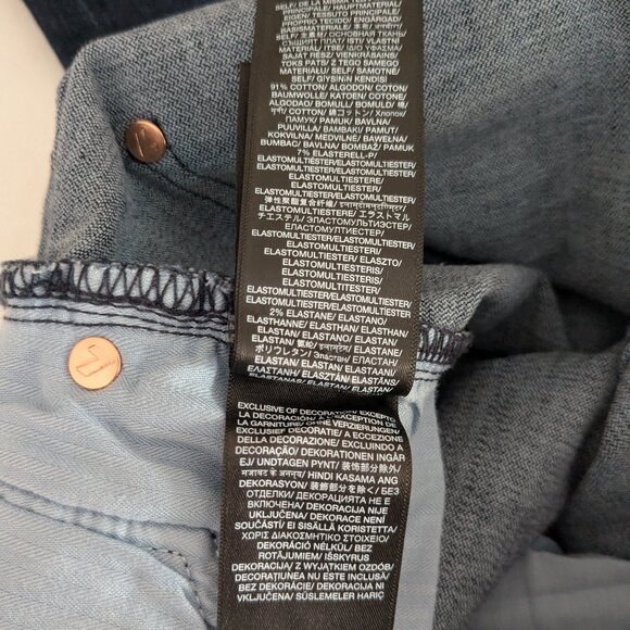 7 FOR ALL MANKIND josefina feminine boyfriend Women's Jeans  Size 29  NWT - Picture 8 of 9